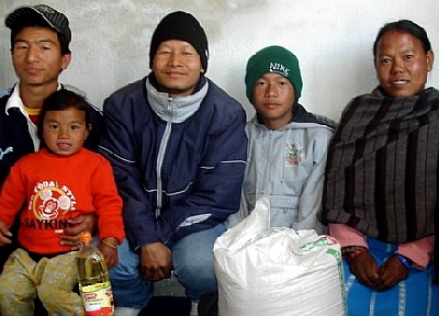 Pastor Reuben with friends and Bikash in Nepal.